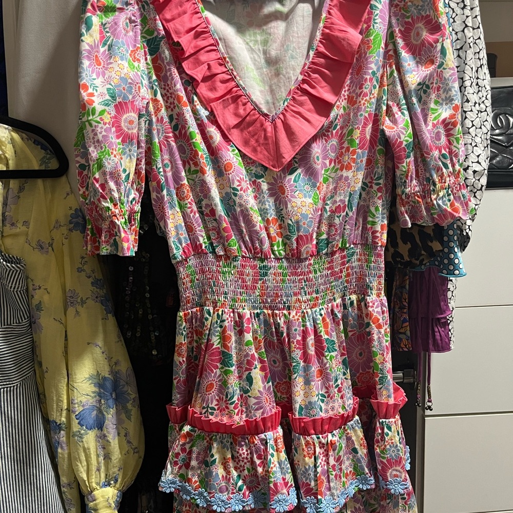 Worn Once Alden Adair Kelsey Dress in Happy Daze XL - Picture 2 of 2
